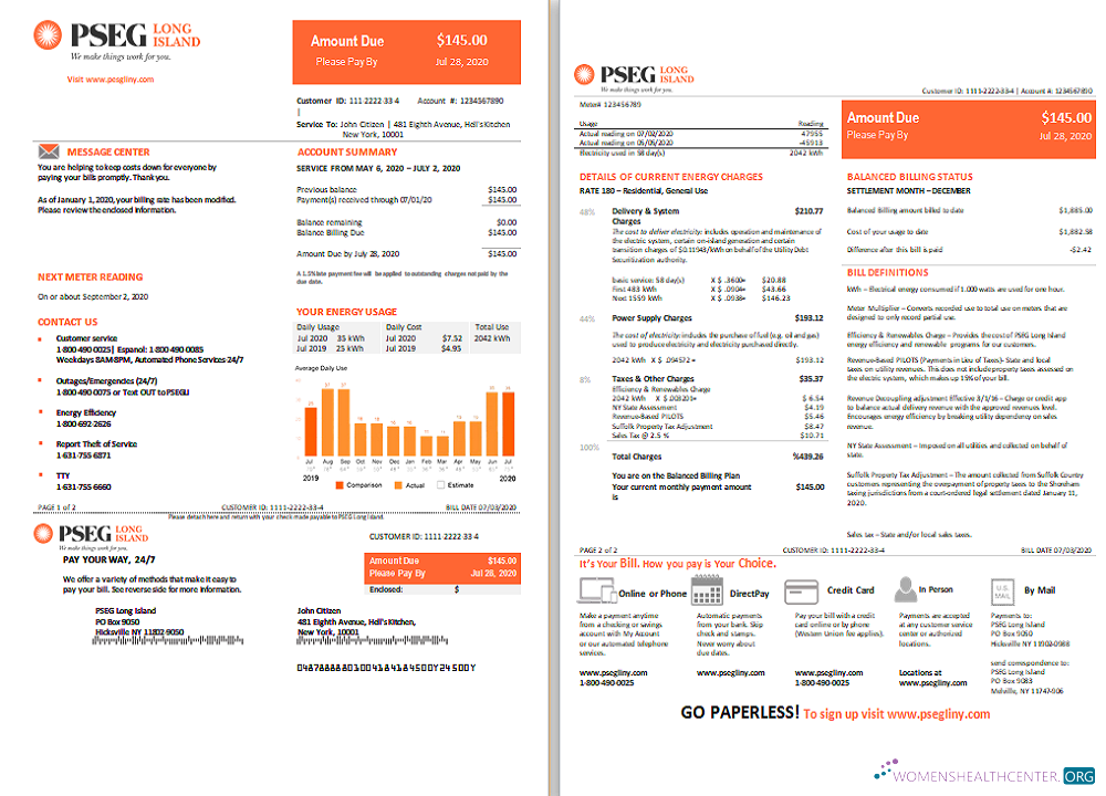 download download USA Long Island PSEG electricity